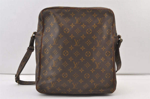 Authentic Louis Vuitton Monogram Marceau Shoulder Cross Body Bag Old Model 8664J