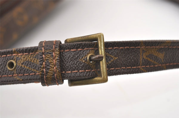 Authentic Louis Vuitton Monogram Marceau Shoulder Cross Body Bag Old Model 8664J