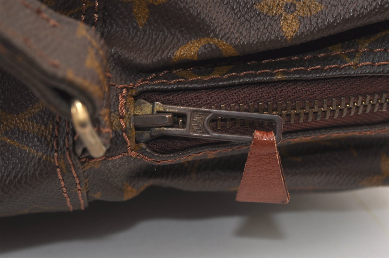 Authentic Louis Vuitton Monogram Marceau Shoulder Cross Body Bag Old Model 8664J