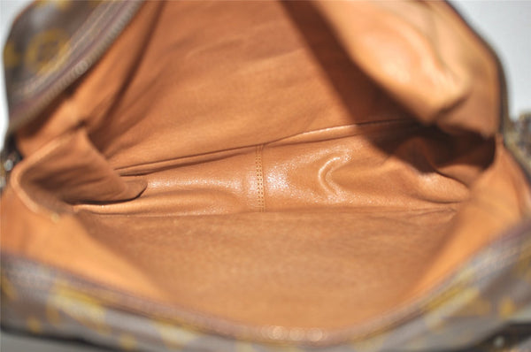 Authentic Louis Vuitton Monogram Marceau Shoulder Cross Body Bag Old Model 8664J