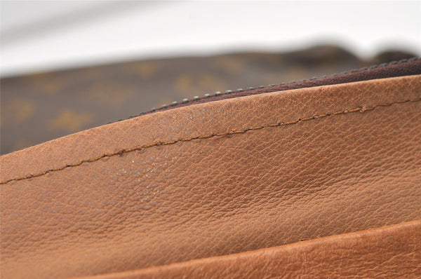 Authentic Louis Vuitton Monogram Marceau Shoulder Cross Body Bag Old Model 8664J