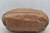 Authentic MIU MIU Vintage Leather 2Way Shoulder Tote Bag Beige 8666I