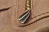 Authentic MIU MIU Vintage Leather 2Way Shoulder Tote Bag Beige 8666I