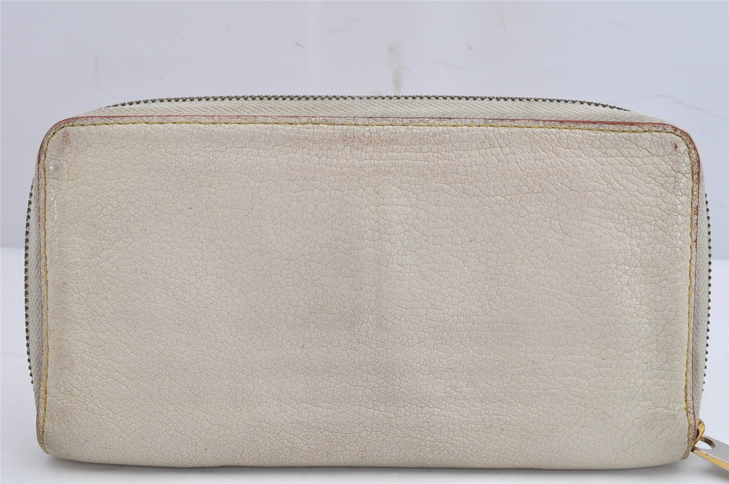 Authentic Louis Vuitton Suhali Zippy Long Wallet Purse White M93026 LV 8666J