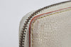 Authentic Louis Vuitton Suhali Zippy Long Wallet Purse White M93026 LV 8666J