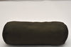 Authentic PRADA Nylon Tessuto Leather Pencil Case Pouch Purse Khaki Green 8667J