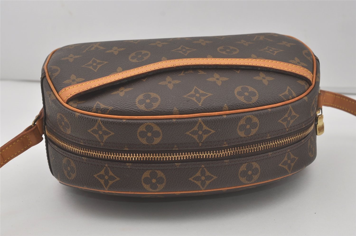 Authentic Louis Vuitton Monogram Blois Shoulder Cross Body Bag M51221 LV 8668I