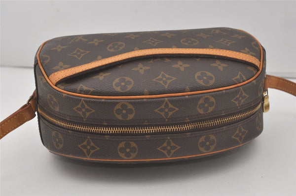 Authentic Louis Vuitton Monogram Blois Shoulder Cross Body Bag M51221 LV 8668I