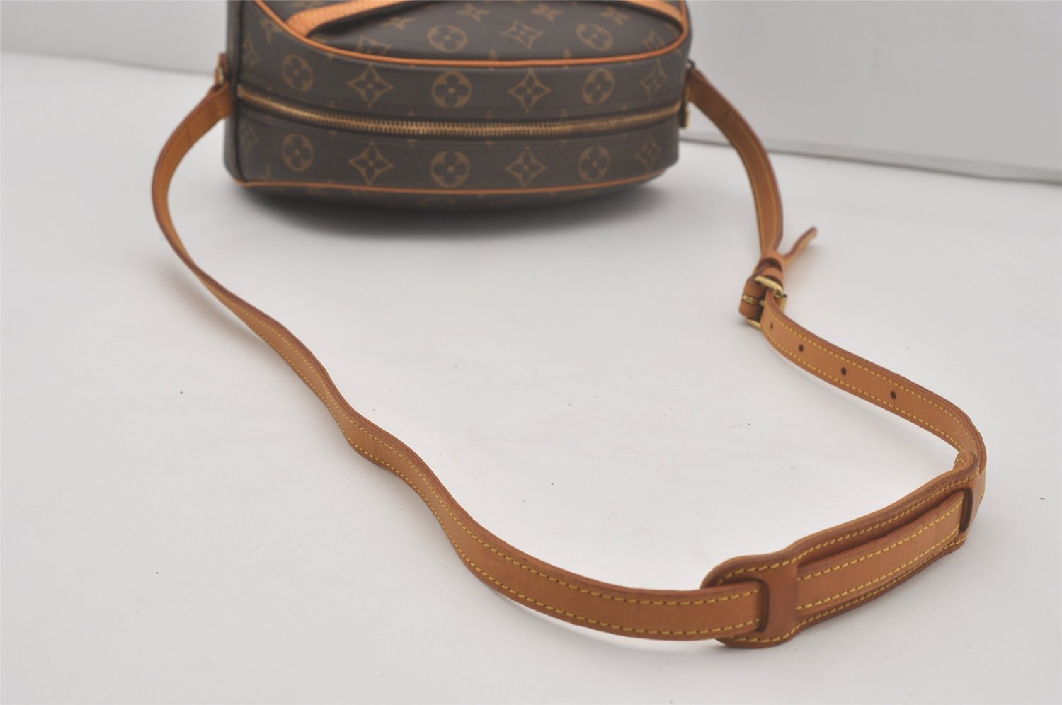 Authentic Louis Vuitton Monogram Blois Shoulder Cross Body Bag M51221 LV 8668I