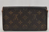 Auth Louis Vuitton Monogram Pochette Porte Monnaie Credit Wallet M61726 LV 8668J