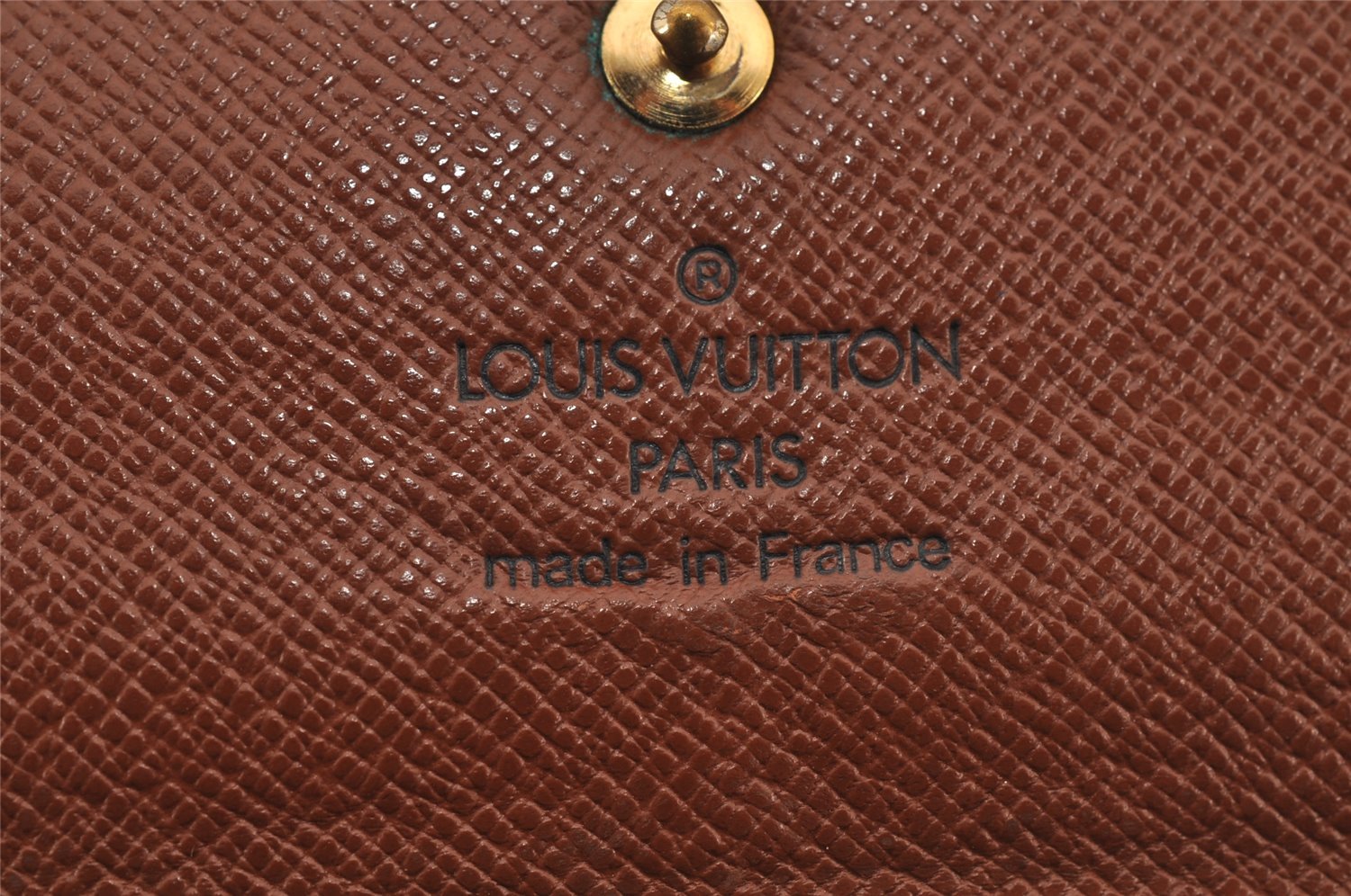 Auth Louis Vuitton Monogram Pochette Porte Monnaie Credit Wallet M61726 LV 8668J