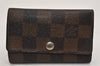 Authentic Louis Vuitton Damier Multicles 6 Key Case Holder N62630 LV 8669J
