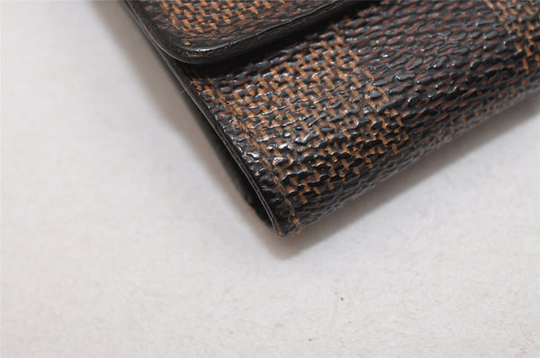 Authentic Louis Vuitton Damier Multicles 6 Key Case Holder N62630 LV 8669J