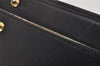 Auth Louis Vuitton Epi Porte Tresor International Wallet Black M63382 LV 8670J