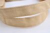 Authentic Christian Dior Vintage Shoulder Tote Bag Canvas Beige CD 8671I
