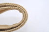 Authentic Christian Dior Vintage Shoulder Tote Bag Canvas Beige CD 8671I