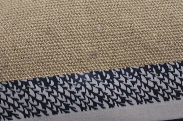 Authentic Christian Dior Vintage Shoulder Tote Bag Canvas Beige CD 8671I