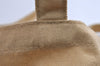 Authentic Christian Dior Vintage Shoulder Tote Bag Canvas Beige CD 8671I