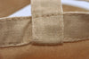 Authentic Christian Dior Vintage Shoulder Tote Bag Canvas Beige CD 8671I