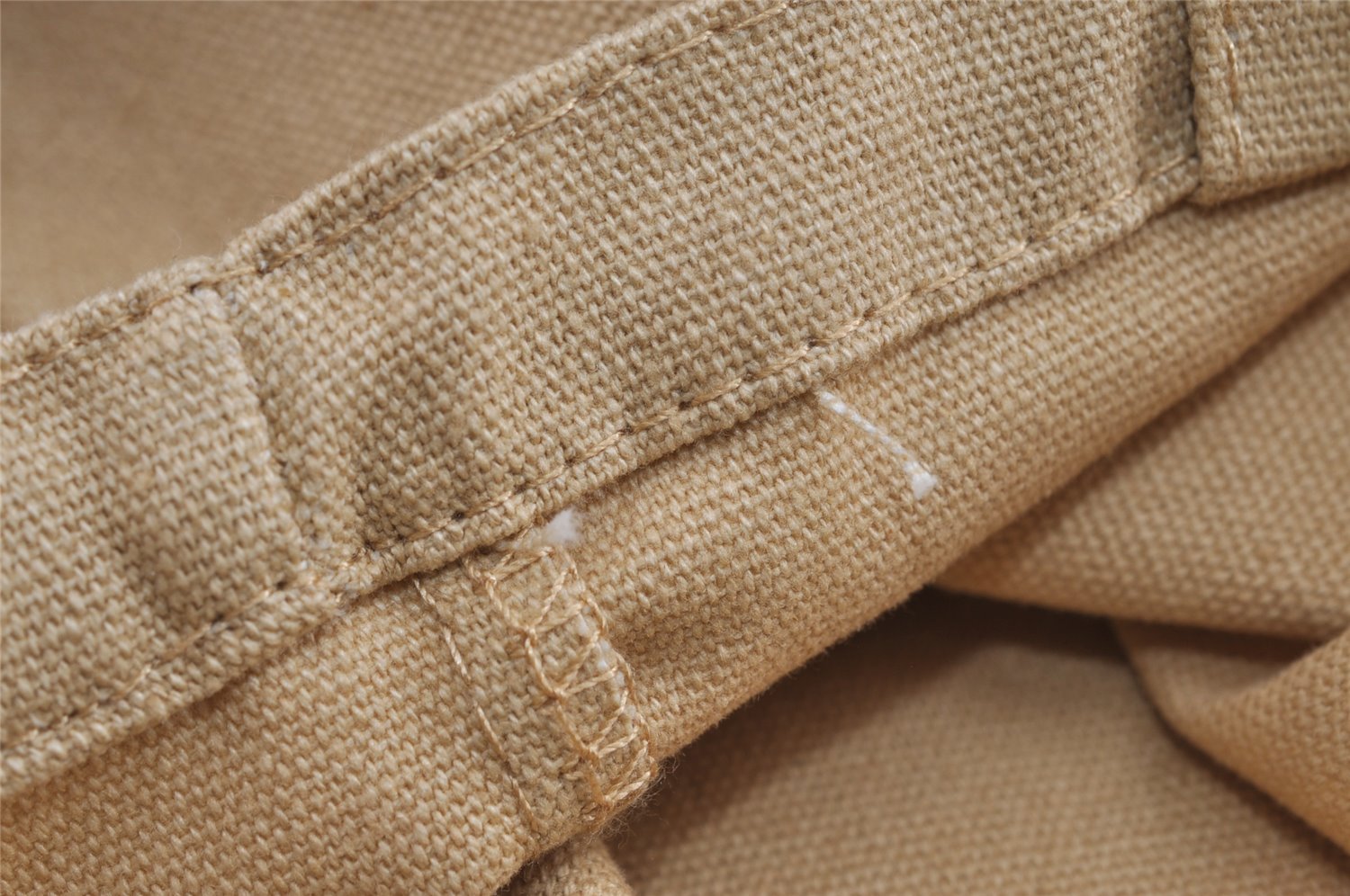 Authentic Christian Dior Vintage Shoulder Tote Bag Canvas Beige CD 8671I