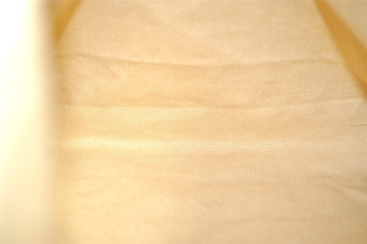 Authentic Christian Dior Vintage Shoulder Tote Bag Canvas Beige CD 8671I