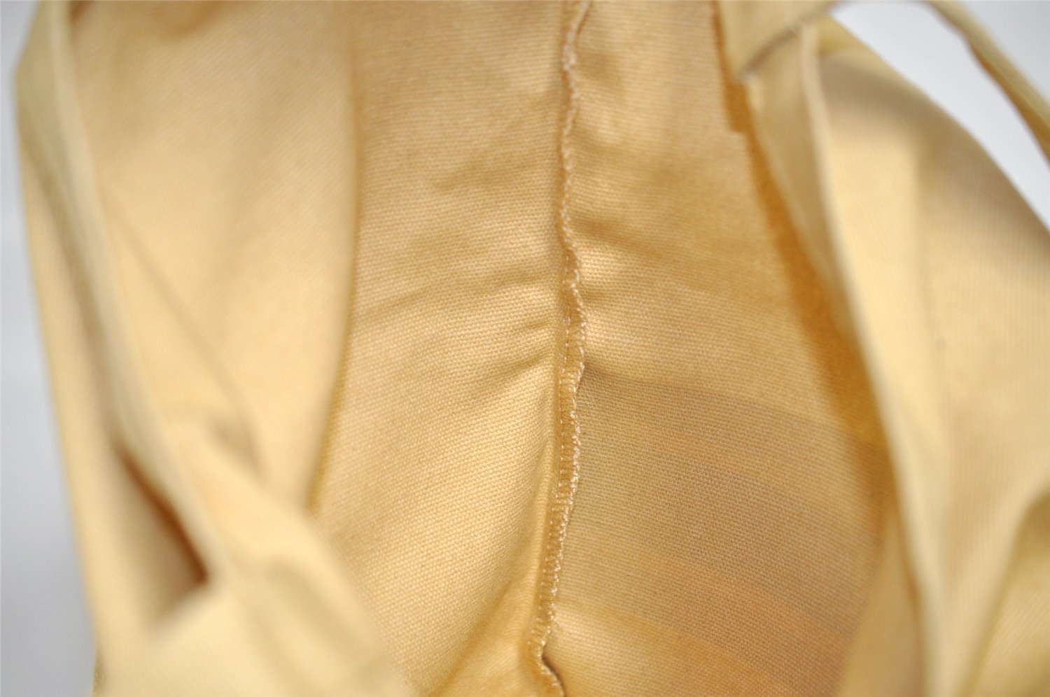 Authentic Christian Dior Vintage Shoulder Tote Bag Canvas Beige CD 8671I