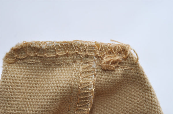 Authentic Christian Dior Vintage Shoulder Tote Bag Canvas Beige CD 8671I