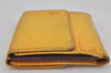 Louis Vuitton Epi Porte Monnaie Billets Cartes Credit Wallet M63489 Yellow 8671J