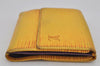 Louis Vuitton Epi Porte Monnaie Billets Cartes Credit Wallet M63489 Yellow 8671J