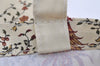 Authentic Christian Dior Tiger Pattern Shoulder Tote Bag Canvas White 8672I