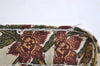 Authentic Christian Dior Tiger Pattern Shoulder Tote Bag Canvas White 8672I