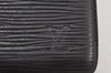Authentic Louis Vuitton Epi Pochette Cartes Visite Card Case M56572 Black 8672J