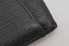 Authentic Louis Vuitton Epi Pochette Cartes Visite Card Case M56572 Black 8672J