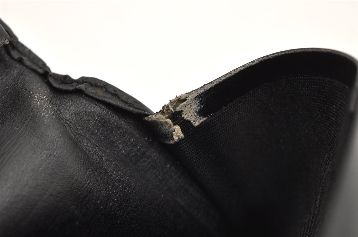 Authentic Louis Vuitton Epi Pochette Cartes Visite Card Case M56572 Black 8672J