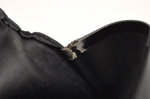 Authentic Louis Vuitton Epi Pochette Cartes Visite Card Case M56572 Black 8672J