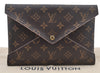 Authentic Louis Vuitton Monogram Pochette Kirigami Clutch Bag M62034 LV 8675I