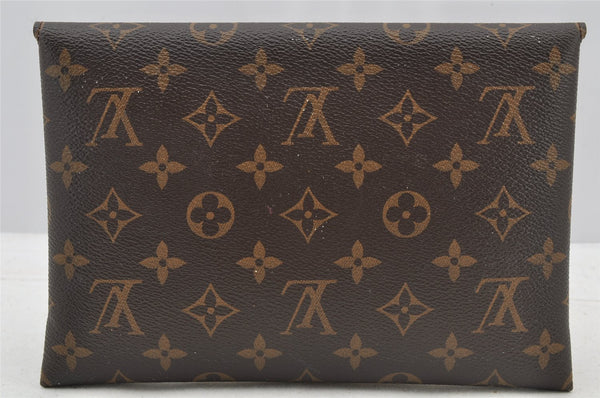 Authentic Louis Vuitton Monogram Pochette Kirigami Clutch Bag M62034 LV 8675I