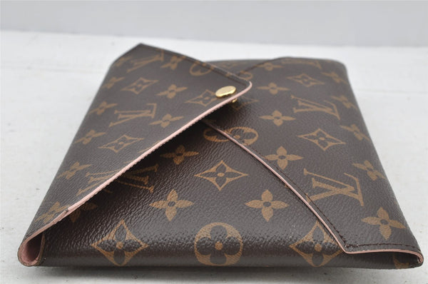 Authentic Louis Vuitton Monogram Pochette Kirigami Clutch Bag M62034 LV 8675I
