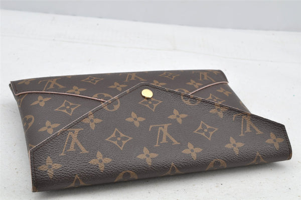 Authentic Louis Vuitton Monogram Pochette Kirigami Clutch Bag M62034 LV 8675I
