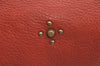 Authentic Chloe Vintage Paddington Leather Shoulder Hand Bag Red 8676I