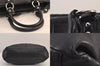 Authentic COACH Vintage 2Way Shoulder Hand Bag Purse Leather F15444 Black 8677M