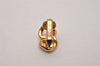 Authentic Christian Dior Clip-On Earrings Rhinestone Gold Plated CD 8678I