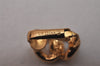 Authentic Christian Dior Clip-On Earrings Rhinestone Gold Plated CD 8678I