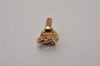 Authentic Christian Dior Clip-On Earrings Rhinestone Gold Plated CD 8678I