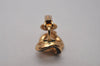 Authentic Christian Dior Clip-On Earrings Rhinestone Gold Plated CD 8678I