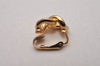 Authentic Christian Dior Clip-On Earrings Rhinestone Gold Plated CD 8678I