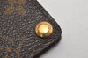 Auth Louis Vuitton Monogram Porte Cartes Credit Pression M60937 Card Case 8678J