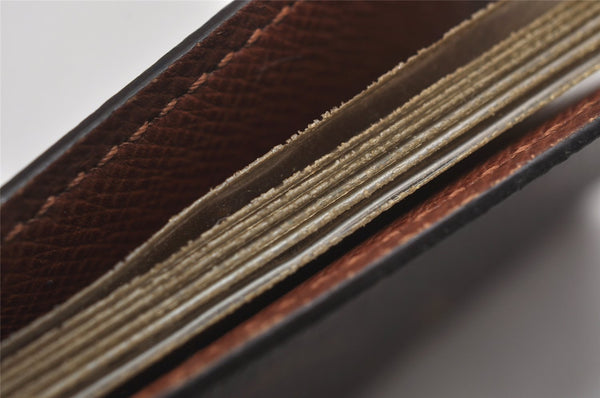 Auth Louis Vuitton Monogram Porte Cartes Credit Pression M60937 Card Case 8678J