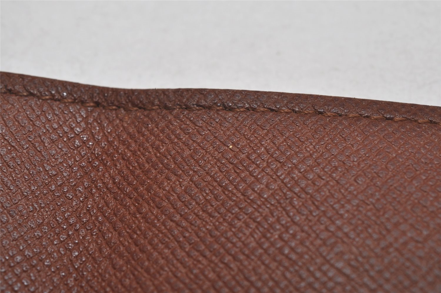 Auth Louis Vuitton Monogram Porte Cartes Credit Pression M60937 Card Case 8678J