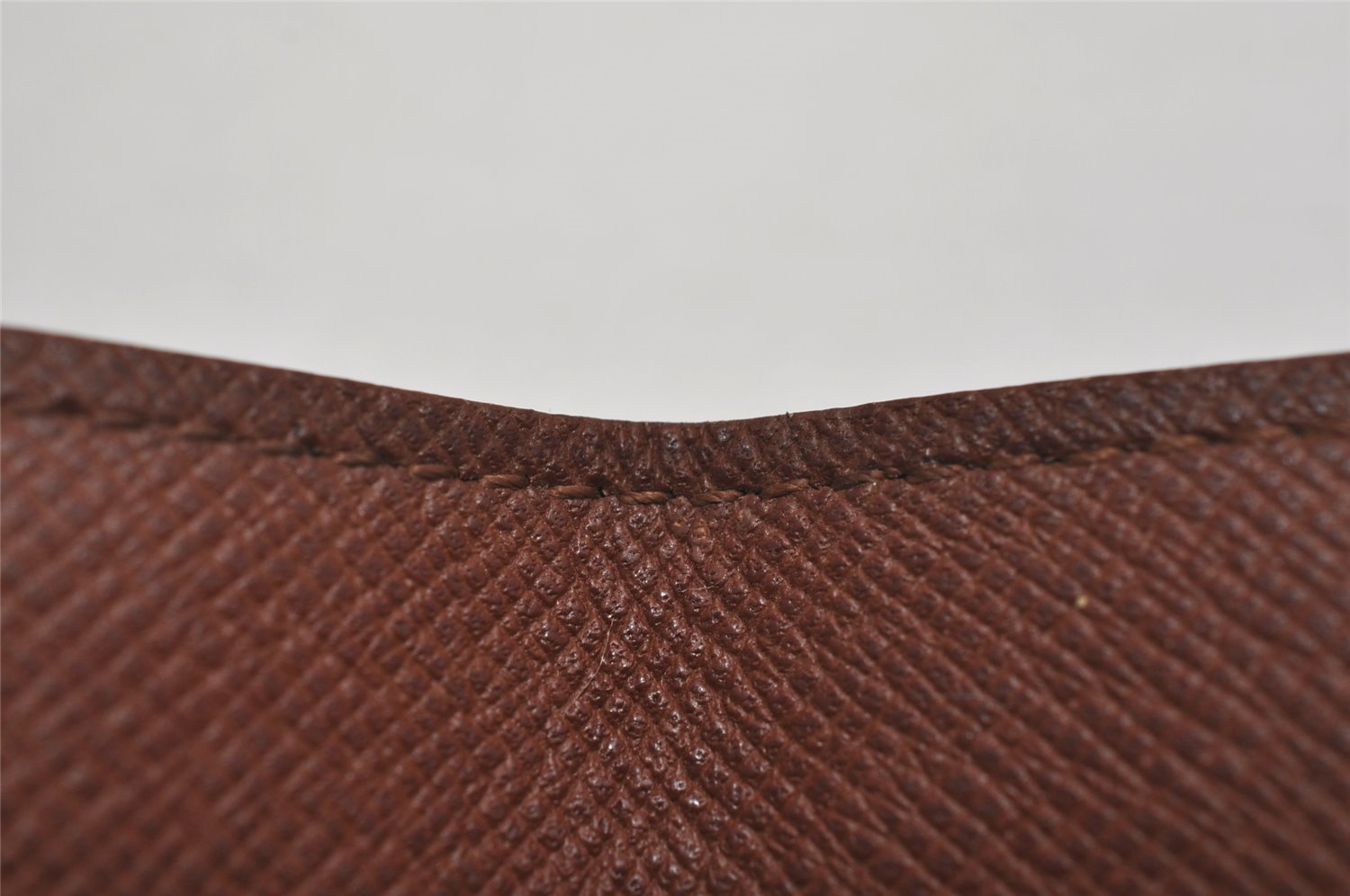 Auth Louis Vuitton Monogram Porte Cartes Credit Pression M60937 Card Case 8678J